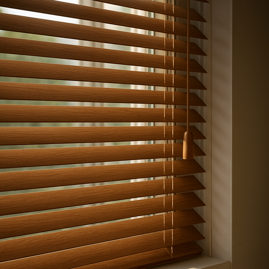 Czym są żaluzje poziome drewniane?