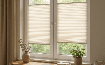 Plisy okienne – kiedy są najlepszym wyborem do mieszkania i domu